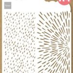 Mask Stencil - Slimline Regen en Zonneschijn PS8130 A4