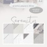 Paper pad Serenity PK9180 A4