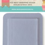 Shaker windows - Kleine vierkant 4,8x4,8cm - 10 st LR0044 10x15cm