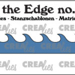 Snijmal On the Edge nr 59 - Puntige golven - Crealies