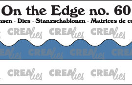 Snijmal On the Edge nr 60 – Geschulpte golven – Crealies