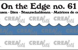 Snijmal On the Edge nr 61 – Gebogen golven – Crealies