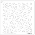 **laatste item** Mask Stencil Going Dotty - That's Crafty
