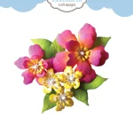 Snijmal Florals 16 1952 - Elizabeth Craft Designs