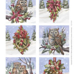 Scenery - Aquarella - Christmas Miracle Square - Yvonne Creations