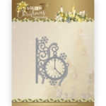 **-30%** Snijmal - Golden Christmas - Traditional Clock - Precious Marieke