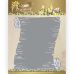 **-30%** Snijmal - Golden Christmas - Paper Scroll - Precious Marieke