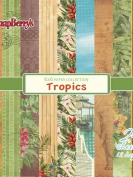 Paper Collection Set 6″*6″ Tropics