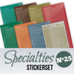 Specialties nr. 25 Stickerset