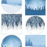 Marianne D Decoupage Winterlandschappen