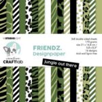 **-50%** Paperpad Jungle out there Friendz nr.79- CraftLab