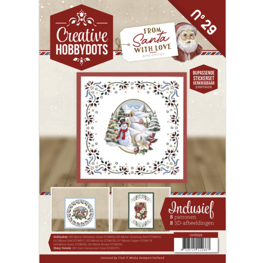 Creative Hobbydots 29 – Amy Design – From Santa with Love