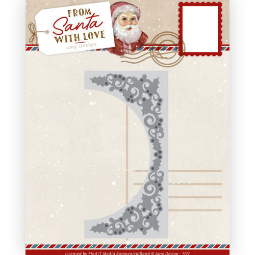 Dies – Amy Design – From Santa with love – Holly Border