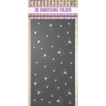 3D Emb. folder - Slimline Kikker pootafdrukken -Nellie's Choice