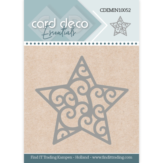 Card Deco Essentials – Mini Dies – Christmas Star nr 52
