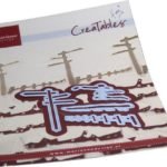 Marianne D Craftable Tiny's Snowy Wegwijzer & hek