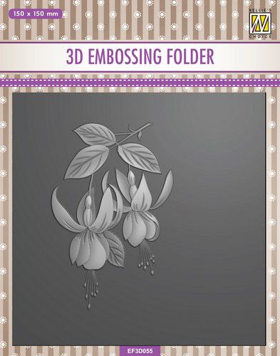 Nellie’s Choice 3D Emb. folder – Fuchsia