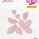 Nellie's Choice Shape Die - Hulst met besjes