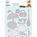 Snijmal Halloween Accessoires Friendz nr.412 - CraftLab