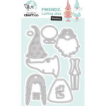 Snijmal Gnome Friendz nr.413 - CraftLab