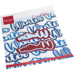 Snijmal Winter tekst- Marianne Design