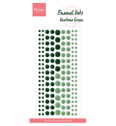 Enamel dots Duotone Green – Marianne Design
