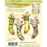Clear stempels Kerst Sokken - Leane Creatief