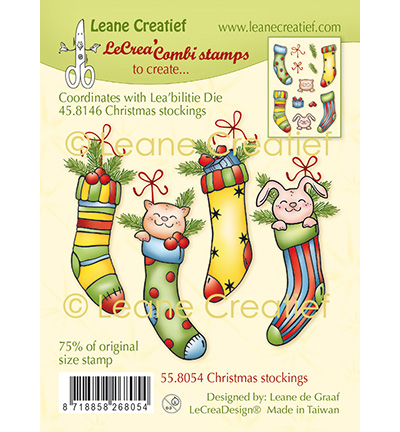 Clear stempels Kerst Sokken – Leane Creatief