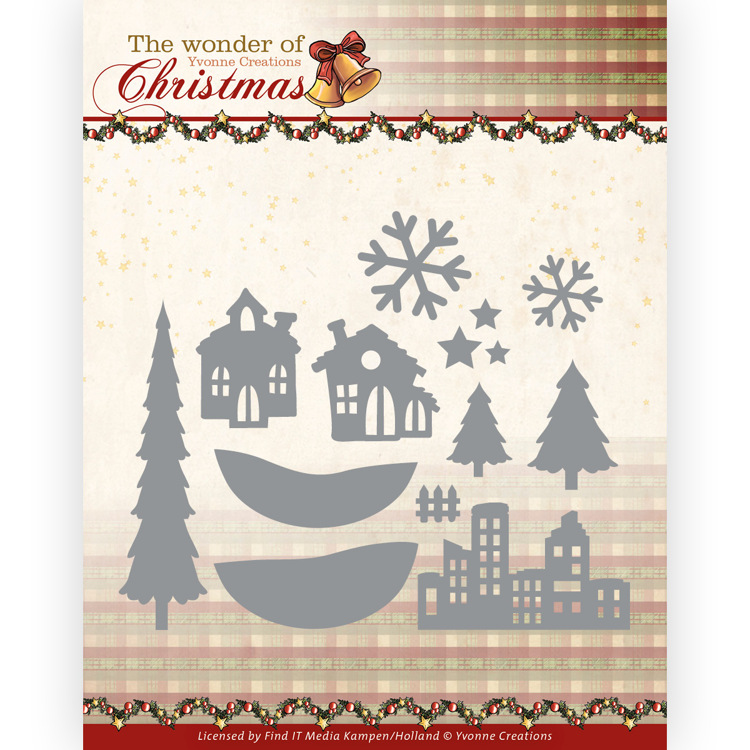 Dies – Yvonne Creations – The Wonder of Christmas – Landscape Elements