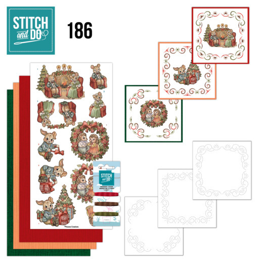 Stitch and Do 186 – Yvonne Creations – A Gift for Christmas