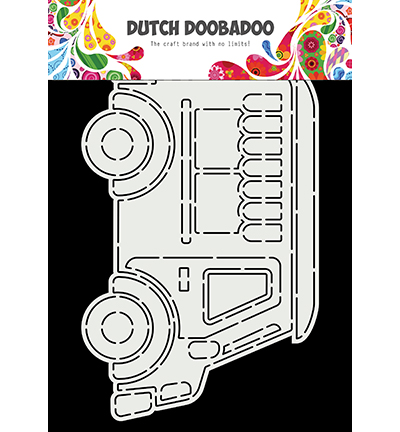 Card Art Food Truck- Dutch Doobadoo