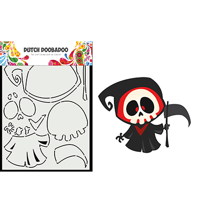 Card Art Build up Halloween 1- Dutch Doobadoo