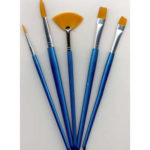 Penselen set, waaier, rond, hoekig en plat - 12185-8501 - Hobby & Crafting Fun