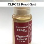 Pigment poeder Colorzz Parelmoer goud - Crealies
