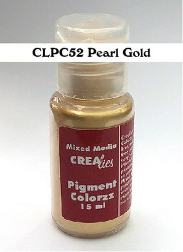 Pigment poeder Colorzz Parelmoer goud – Crealies