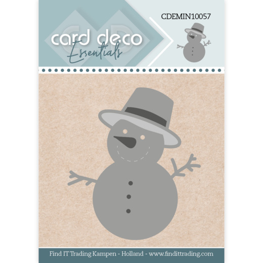 Card Deco Essentials – Mini Dies – Snowman nr 57