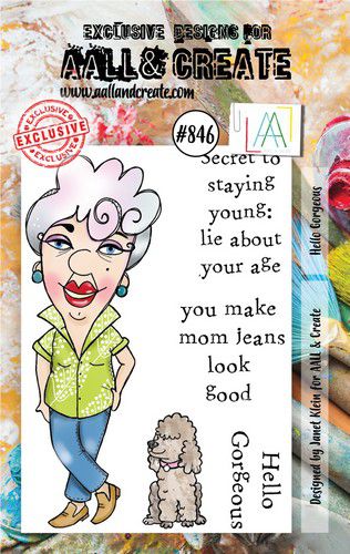 AALL & Create Stamp Hello Gorgeous
