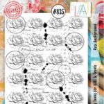 AALL & Create Stamp Rose Background