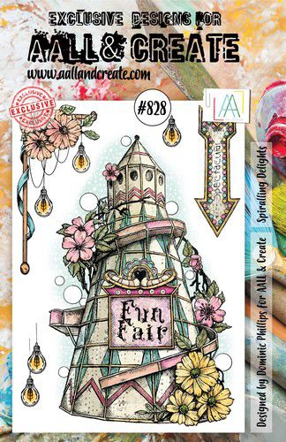 AALL & Create Stamp Spiralling Delights
