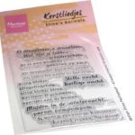 Marianne D Clearstamps Eline's Animals - Kerstliedjes (NL)