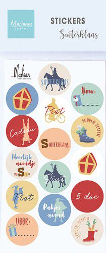 Marianne D Stickers – Sinterklaas by Marleen