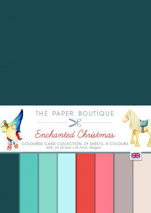 Enchanted Christmas Coloured Card Collection
