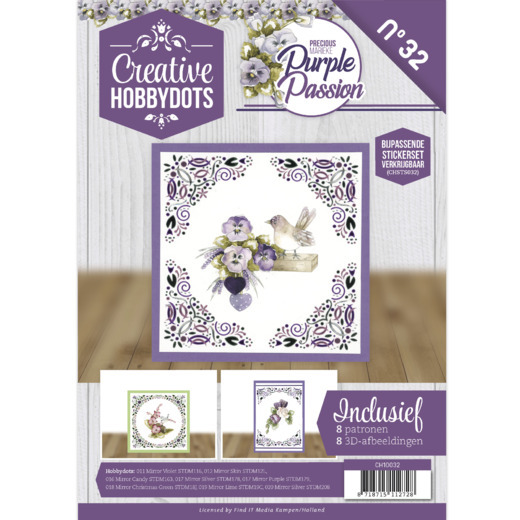 Creative Hobbydots 32 – Precious Marieke – Purple Passion