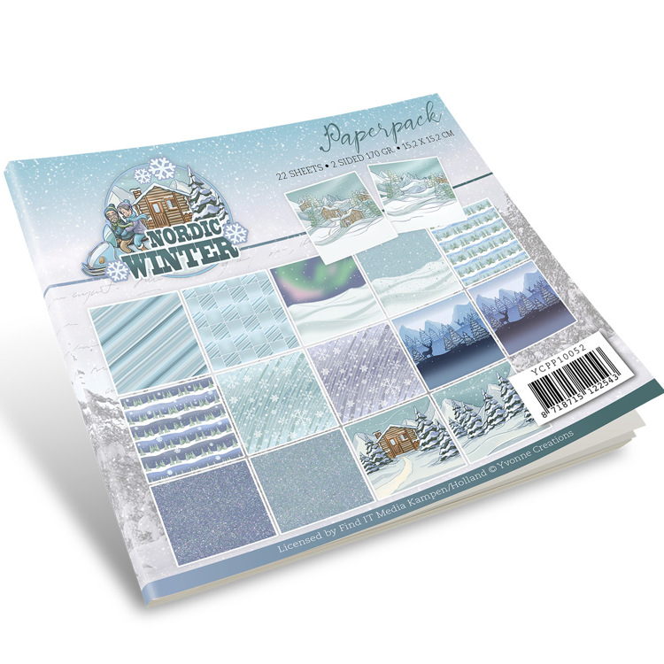 Paperpack – Yvonne Creations – Funky Nanna – Nordic Winter