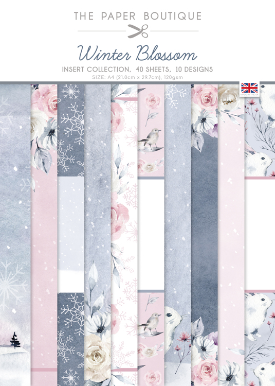 The Paper Boutique Winter Blossom Insert Collection