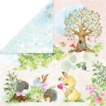 Craft&You Woodland Story Scrapbooking single paper 12”x12”