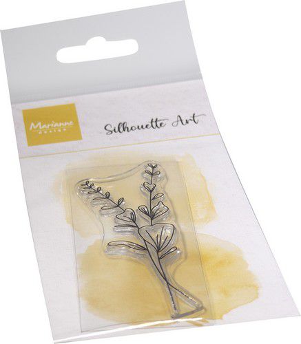 Marianne D Clear Stamps Silhouette Art – Eucalyptus