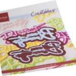 Snijmal Een bloemetje (NL tekst) - Marianne Design