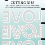 **-25%** Studio Light Cutting Die Essentials nr.462 - LOVE