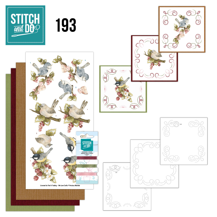 Stitch and Do 193 – Precious Marieke – Birds and Berries